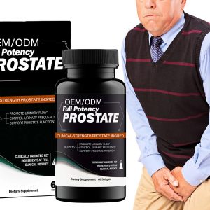organic herbal healthy vitality nutrients supplement daily wellness natural prostate health support care capsules