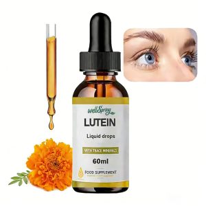 marigold lutein herbal 60ml natural oral liquid drops with immune support vitamins for adults eye care supplements
